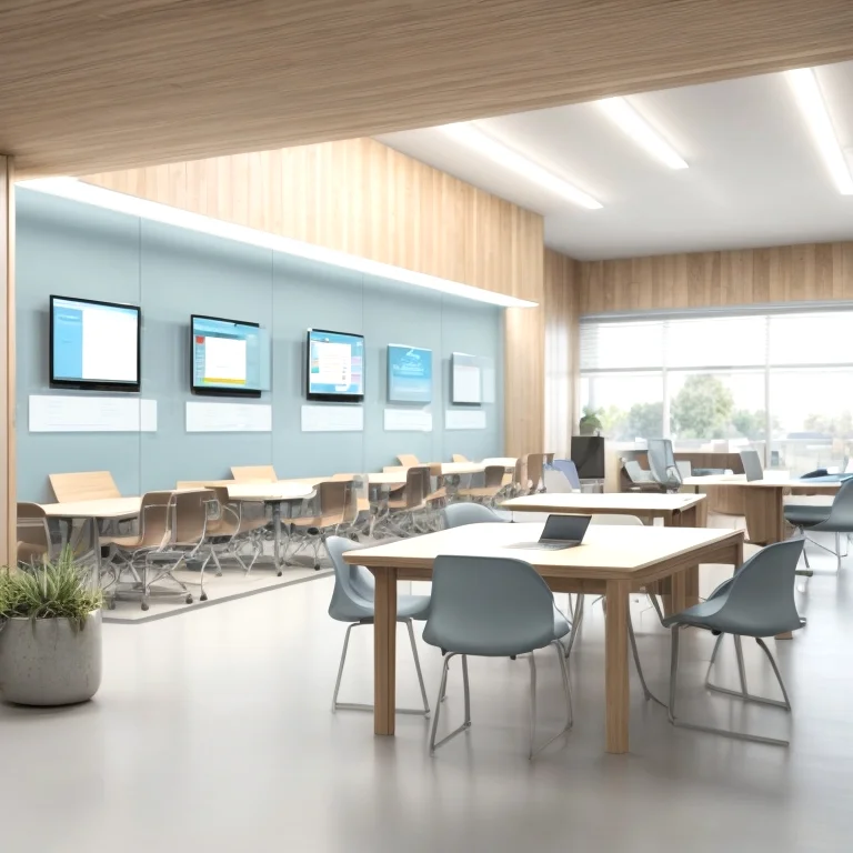 Diverse online learning modules interface on device